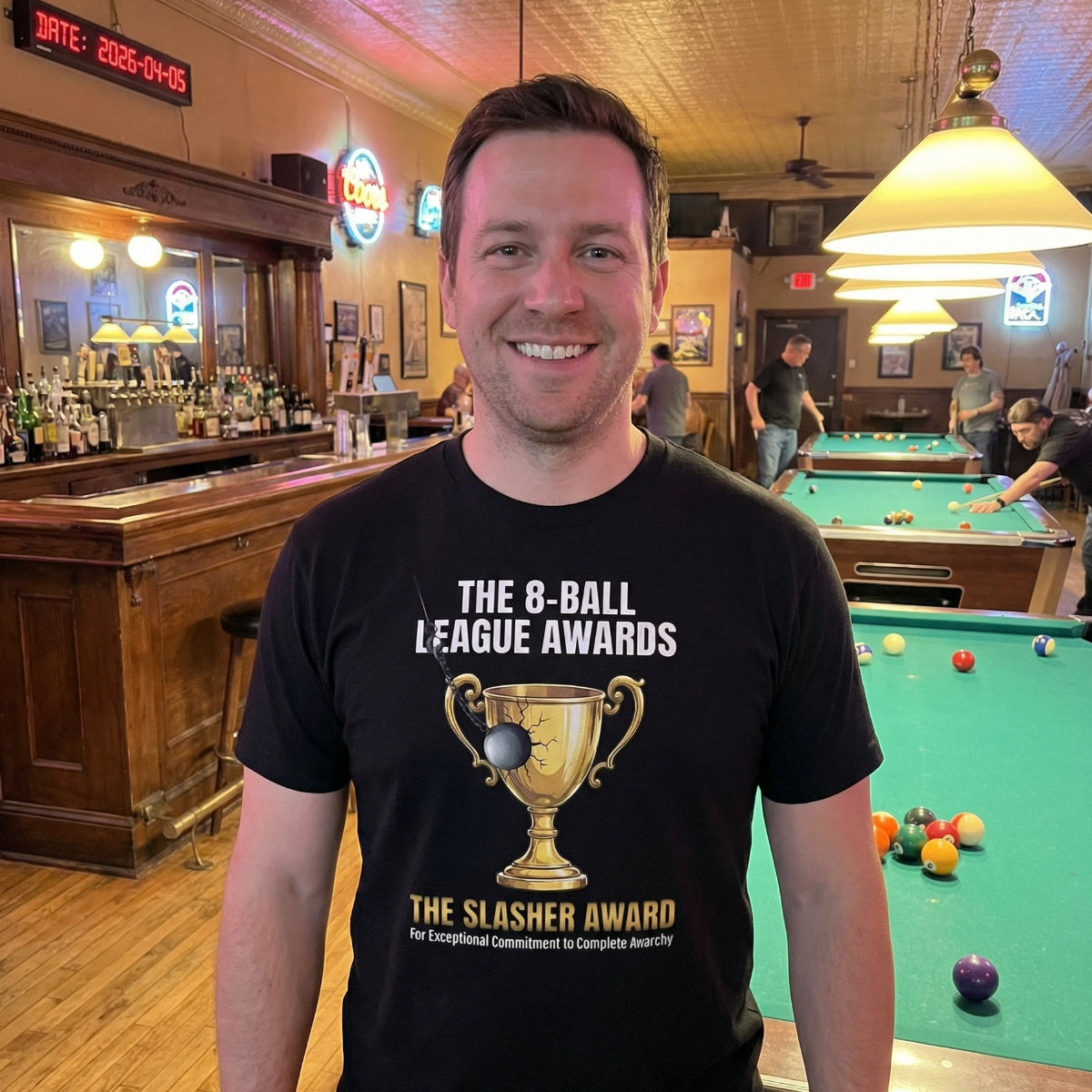 8-Ball League Awards  T-Shirt Collection