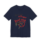 Don't Lay a Finger on my Pool Cue Pool T-Shirt